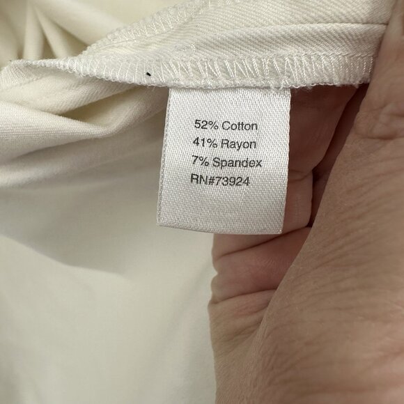 jacket blazer open front pockets 3/4 sleeve black ivory plus 1X - Picture 2 of 10